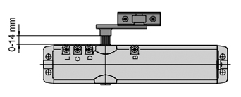 Μηχανισμός επαναφοράς Abloy DC240, με ρυθμιζόμενη δύναμη ΕΝ2-6