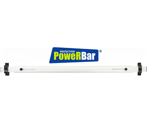 PowerBar Μπάρα ασφαλείας για πόρτα, εύκολη στην τοποθέτηση ποικιλία χρωμάτων και διαστάσεων