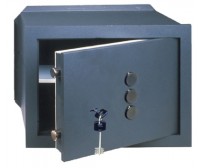 CISA 82210 Εντοιχιζόμενο Χρηματοκιβώτιο με κλειδί και μηχανικό κωδικό